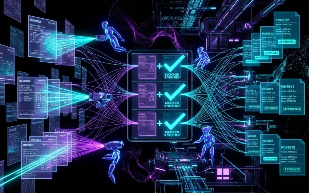 AI agents automate invoice matching to purchase orders