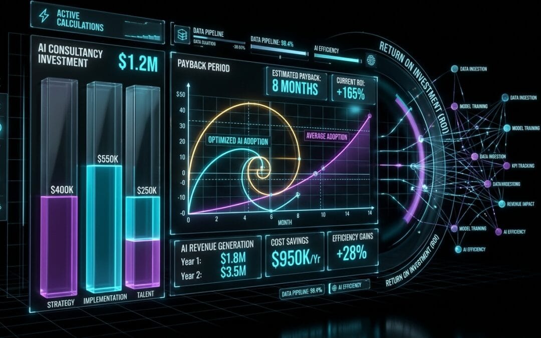 AI consultancy ROI calculator model your payback