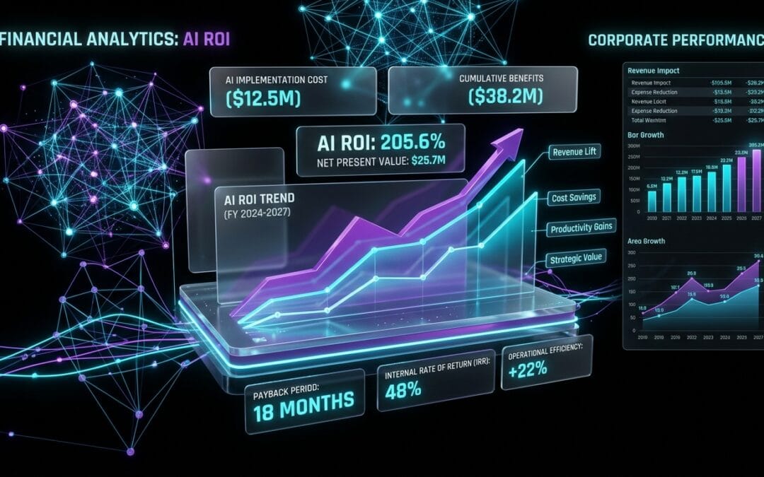 AI ROI calculator for business financial modeling