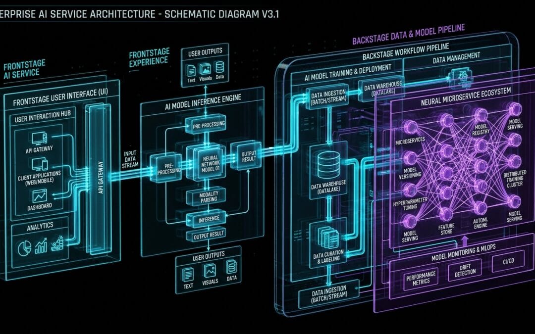 AI service blueprint enterprise architecture and governance